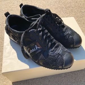 Coach sneakers, size 5 NEW